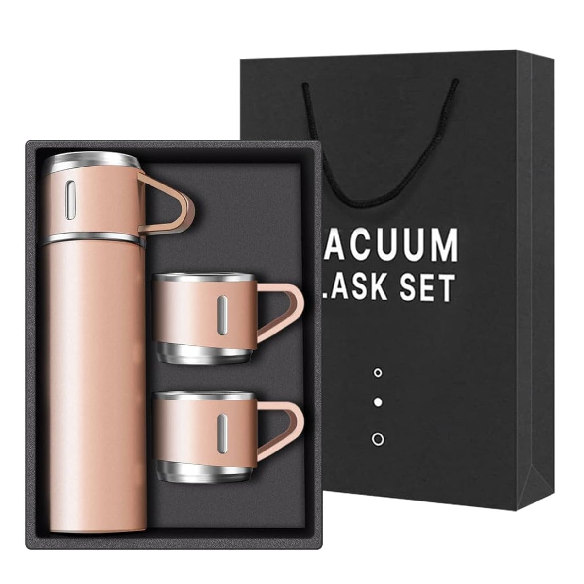 Termo Vaccum + 3 Tazas