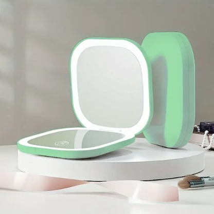 MINI ESPEJO CON LUZ LED